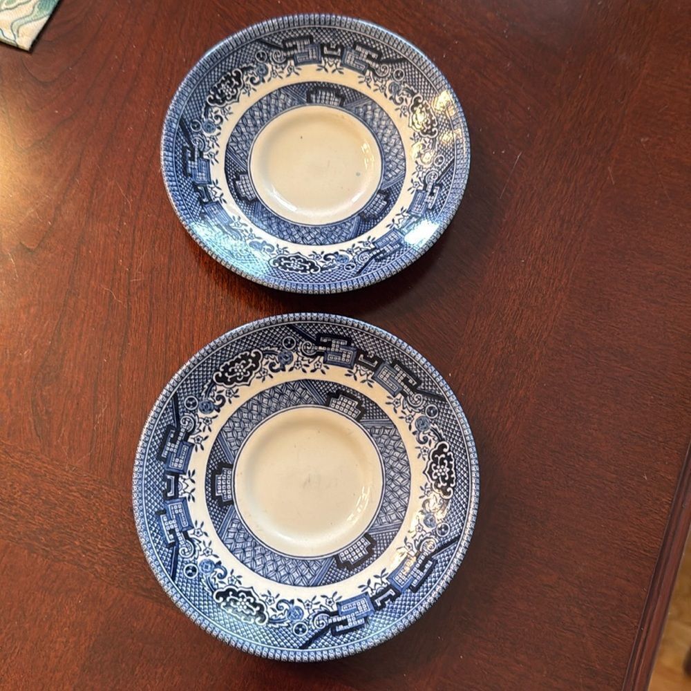 Churchill England Saucers - 5.5” - Vintage (2)